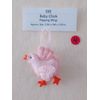 Handmade! Easter Baby Chick, Flapping Wings. New, Felt Hanging Ornaments. (EBE)