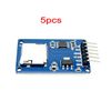 JZK 5x Micro SD card module 3.3V 5V with SPI interface, micro SD memory card reader module, micro SD card adapter module for TF card, micro SDHC card/high-speed card
