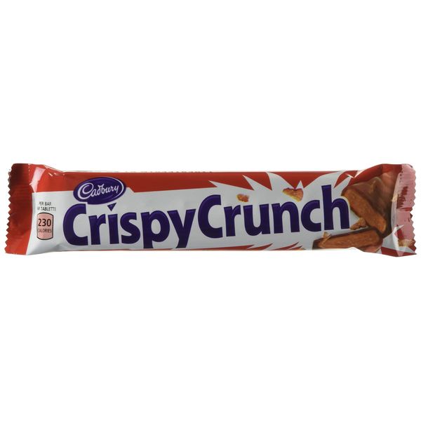 Crispy Crunch Chocolate BAR 24pk (48g Per Pack) Made in Canada