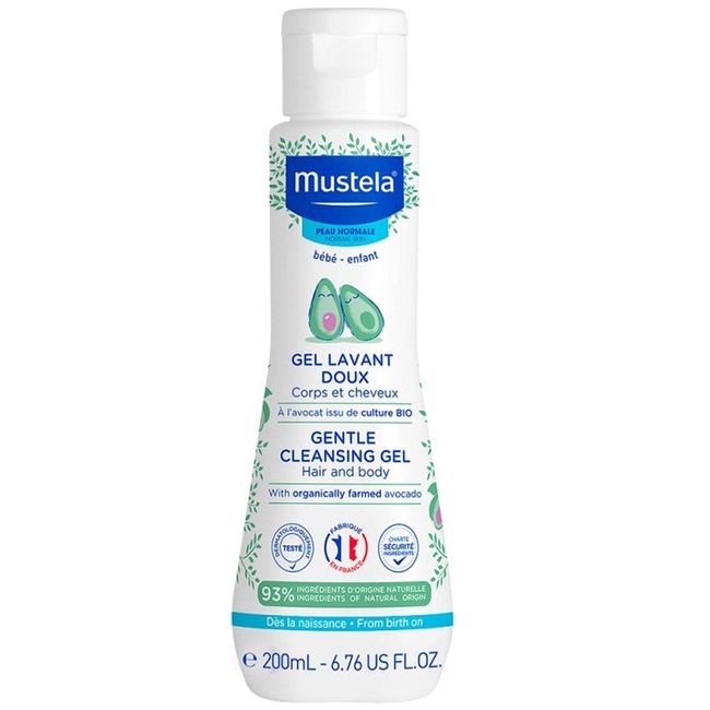 Mustela Mustela Normal Ciltler için Yenidoğan Şampuanı 200 ml 1 Paket