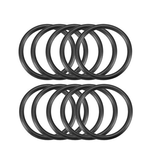 uxcell Oil Seal O-Ring 36x30x3mm Rubber Material Black 10pcs