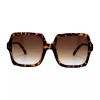 Jeepers Peepers Tortoise Square Sunglasses