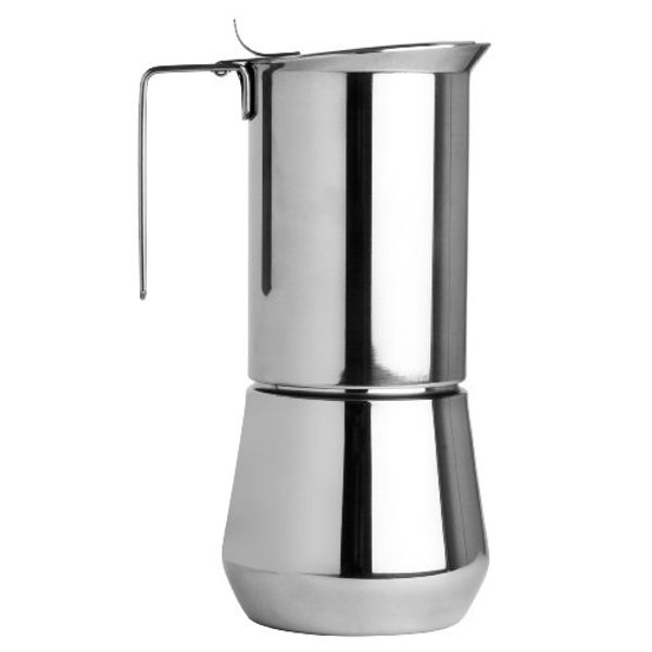 Ilsa Stainless Steel 3 Cup Stovetop Espresso Maker