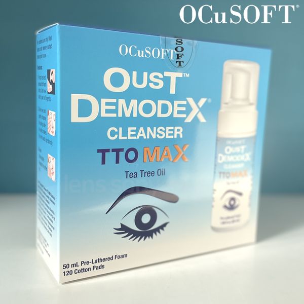 Ocusoft Ost Demodex Tea Tree Oil Eyelid Cleaner TTO MAX Tithiomax