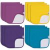 Toppy 0111-TB-BURPCLOTH-MULTI-PASTEL-12PK