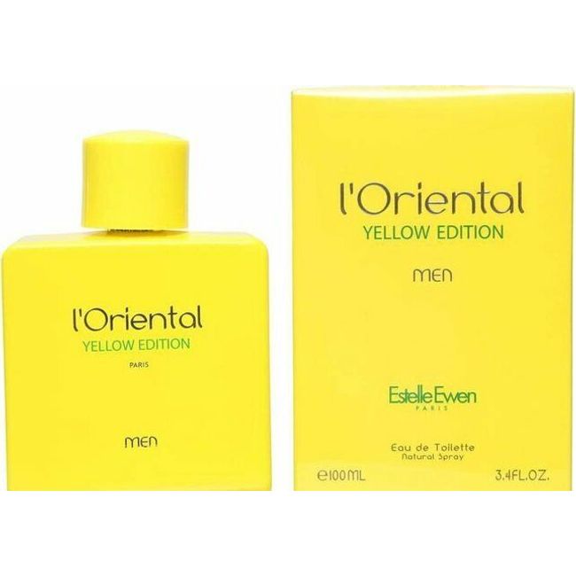 L'Oriental Yellow Edition For Men EDT Spray 3.4 FL. OZ. By Estelle Ewen