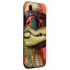 iPhone XR Cool Crocodile with Sunglasses Case