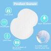 Armpit Sweat Pads, Non Visible Disposable Underarm Sweat Pads For Women And Men Armpits Fight Hyperhidrosis [40 Packs], Comfortable Unflavored, Sweat Free Armpit Protection For Sweating Women
