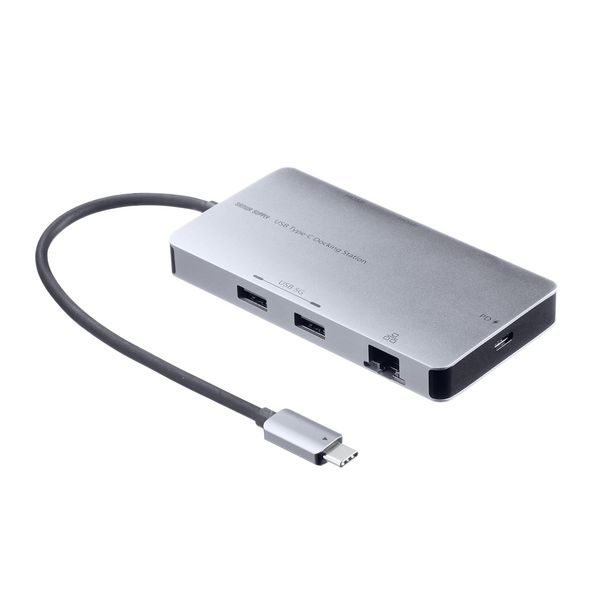 Sanwa Supply USB Type-C Docking Station USB-DKM8S