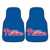 MLB - Philadelphia Phillies Carpet Car Mat Set - 2 Pieces