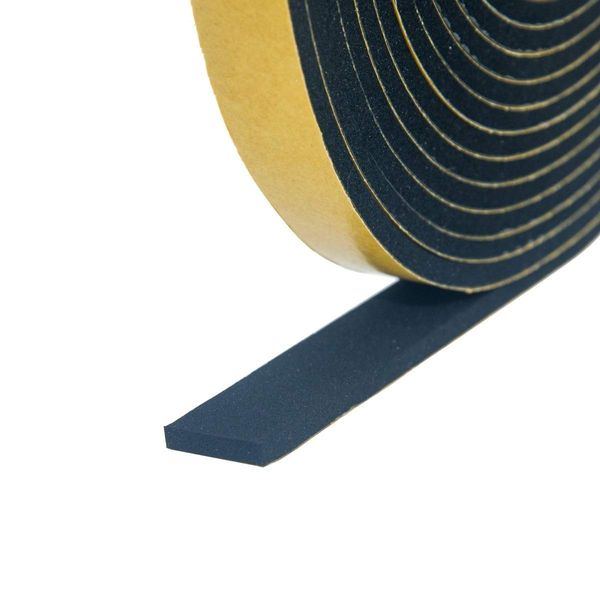 Kontoco Sponge Tape, Cushioning Tape, Door Stop Tape, Thin, Gap Tape, Width 0.4 inches (10 mm) x Length 3.9 ft (10 m) x Thickness 0.4 inches (10 mm) x Thickness 0.4 inches (10 mm) x Thickness 0.4