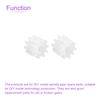 DMiotech 20 Pack 10 Teeth Plastic Gears Model Reduction Gear Plastic Worm Gears for DIY Model