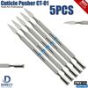 5PCS Nail Pusher Removal Cuticle Gouges & Manicure Pedicure Nails Care CT-01