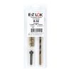 E-Z Hex Thread Repair Kit for Soft Wood Flanged Threaded Inserts 8-32 x 10mm, Drill, Installation Tool