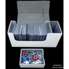 docsmagic.de Premium Magnetic Tray Long Box White Small - Card Deck Storage