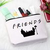 Lovely Friends Tv Gift Friends I'll Be There for You Friendship Make-Up Case Multifunction Pouch Present for Friends(Friends for You Bag EU)