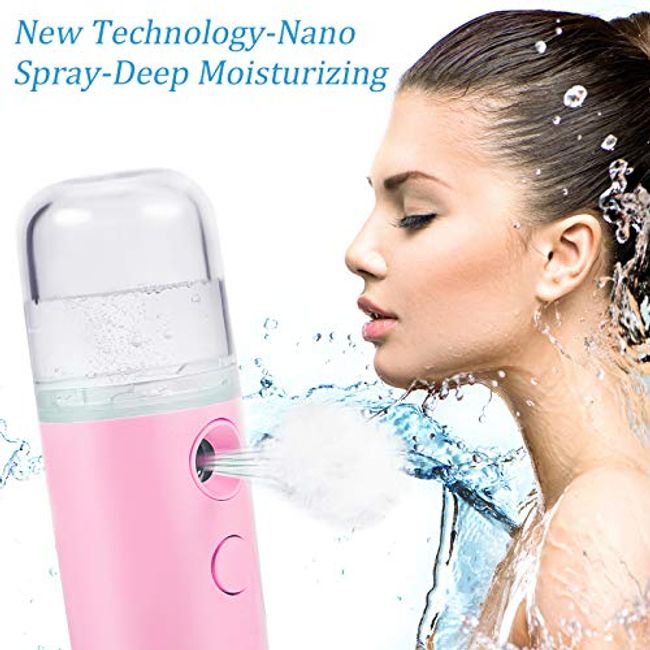 Hot Nano Mister Sprayer Facial Steamer Face Moisturizer Winter