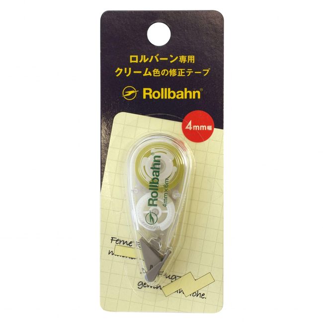 Delphonics Rolburn Cream Correction Tape, Clear