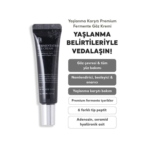 Fermentation Eye Cream 10g Yaşlanma Karşıtı Premium Fermente Göz Kremi