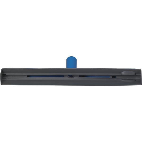 Vikan 77163 Rubber Polypropylene Frame Ceiling Single Blade Squeegee, 16", Blue