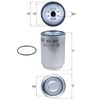 MAHLE KC 429D Fuel filter