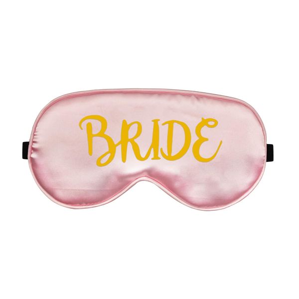 Bride Sleep Eye Masks Bride & Bridesmaid Sleep Eye Mask Bride Gift Bachelorett Party Soft Eye Masks for Sleeping Bride Blindfold Eye Cover for Wedding Bachelorette Hen Party A7XNYZ