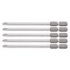 Vessel DZ5P2100D 40V Compatible Problem Solving Bit with No Rough Step Bits +2 x 100 5 Piece Set