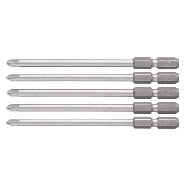 Vessel DZ5P2100D 40V Compatible Problem Solving Bit with No Rough Step Bits +2 x 100 5 Piece Set
