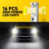 AUXITO H11 LED Headlight Low Beam Bulb Conversion Kit 200W Super Bright White M6