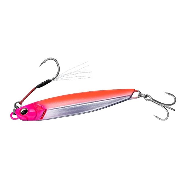 Daiwa Shore Jigging Samurai Jig R Lure, 1.4 oz (40 g) UV Sagoshi UV Metallic OR