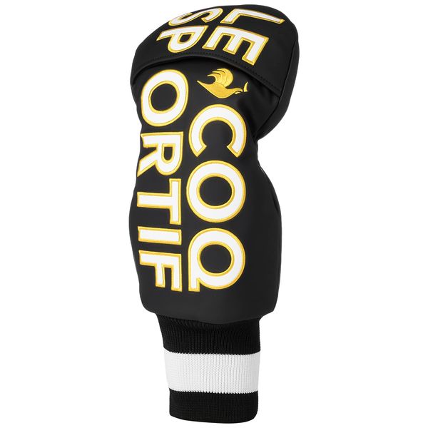 COX SPORTIF QQBUJG00 Men's Golf Headcover Driver 22nd Autumn Winter Model, Black Yellow Driver