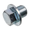 febi bilstein 48878 Oil Drain Plug without seal ring, 1 unit, silver