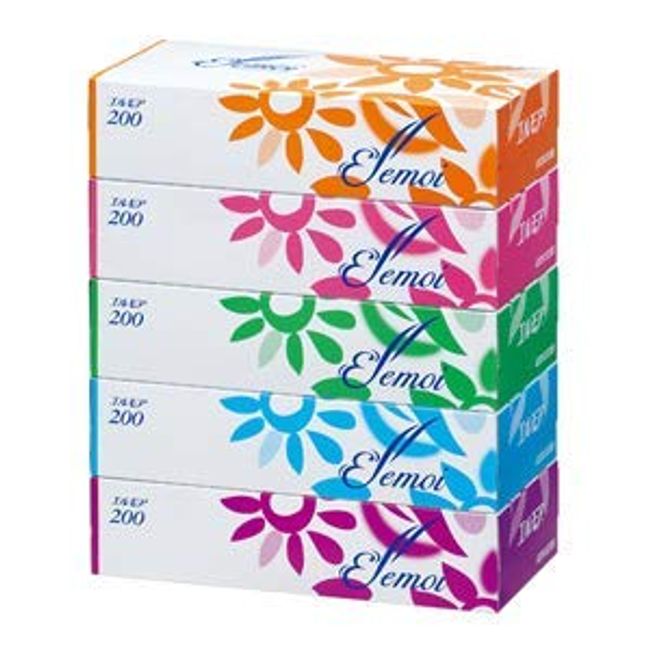 Kami Shoji Elmore Tissue Paper, 200 Pairs (400 Sheets), 5 Box Packs x 12 Packs