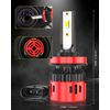 For Toyota Highlander 2011-2018 19 Front LED Headlight Hi/Lo Beam+Fog Light Bulb