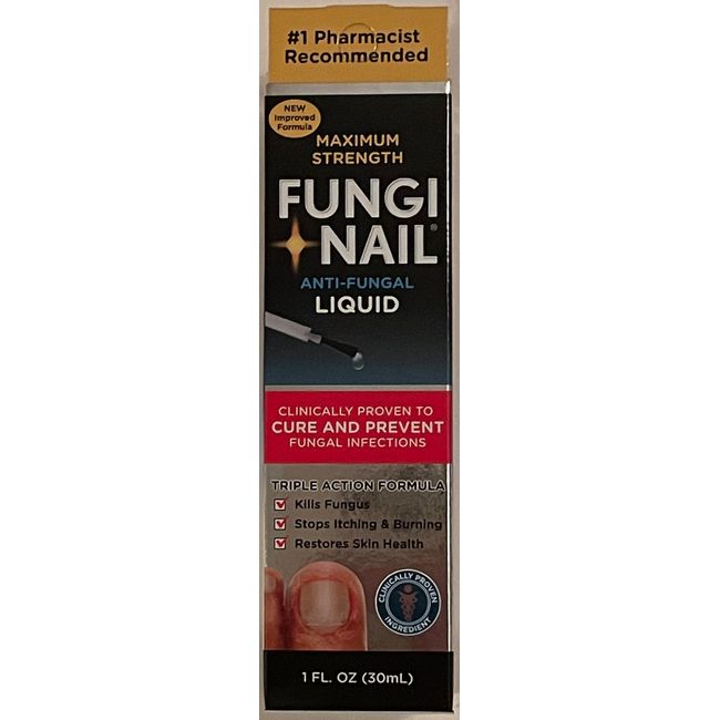 FUNGI NAIL  MAXIMUM STRENGTH ANTI-FUNGAL  30ml TOE AND FOOT BRAND