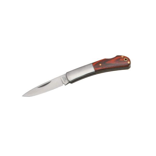 SZCO Supplies Wood Lock Back Folding Knife