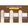 3 in 1 Heel Exfoliating Fish Eye Exfoliating Shaving Yellow