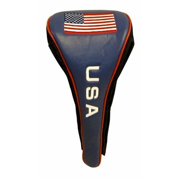 American Flag USA Stars & Stripes Magnetic Driver Head Cover