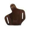 Barsony Brown Leather Pancake Gun Holster for Walther PP PPK PPKS left
