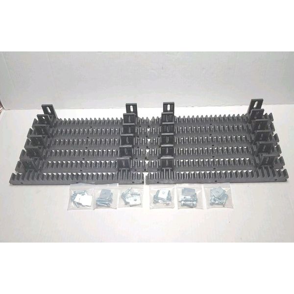 TOPENS 12pc Heavy Duty Gear Rack W/Hardware For RK700T Sliding Gate 12 Meter Len