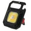 Multifunction White /Red Strobe Keychain Mini COB LED Light, USB-C Charging