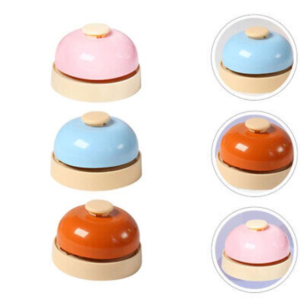 3 Pcs Pet Bell Puppy Accessories Puzzle Doggie Doorbell Treat Toys