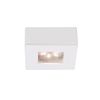 WAC Lighting HR-LED87S-27-BK 3000K Soft White Square LED Button Light, Black