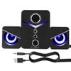 USB Computer Speakers System Stereo Bass Subwoofer LED for Desktop Laptop PC US