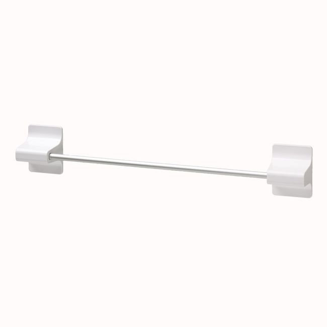 Towa Sangyo 39210 Bathroom Rack, Magnetic Bath Towel Hanger, 18.3 x 2.2 x 3.1 inches (46.6 x 5.6 x 8 cm), White