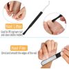 INSGB Precision Toenail Clippers for Thick or Ingrown Toenails - Thick Toenails (5 Pcs Set with Nail Correction Tool in Gift Box)