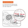 Alla Lighting LED High Low Beam Headlight Replacement bulbs Conversion Kit,White
