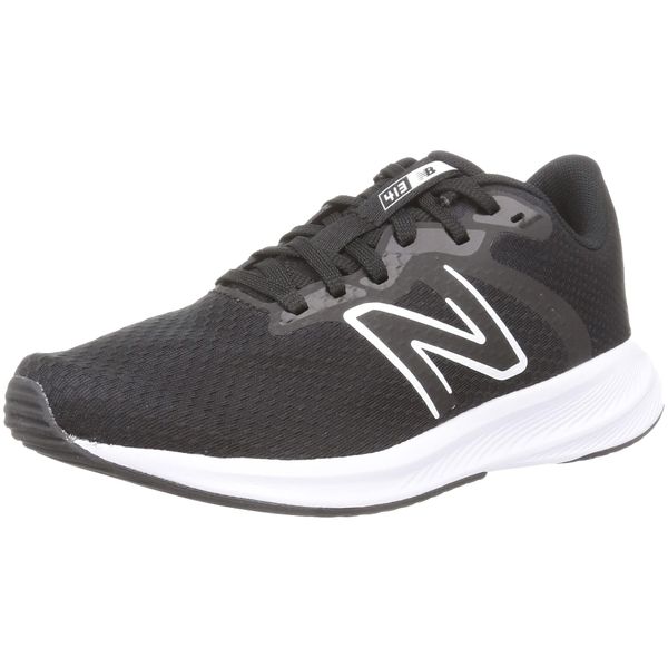 New Balance W413 Women's Running Shoes, Black/White (LB2).