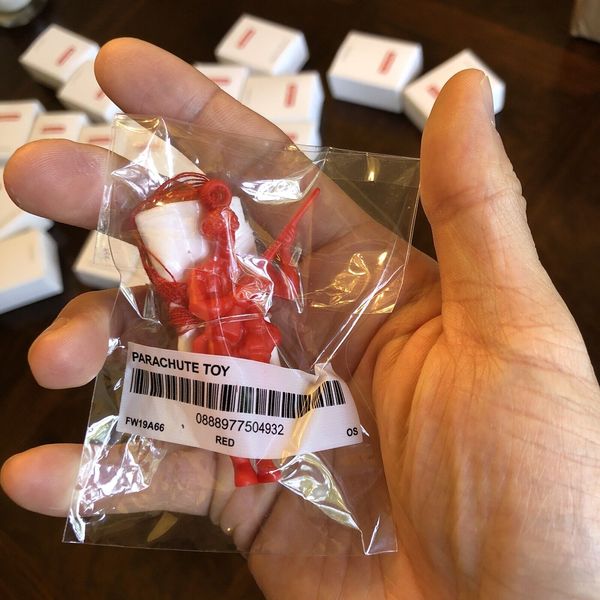 Supreme FW19 Mini Paratrooper Parachute Toy Red