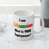 CafePress I Am Lithuanian 20 oz Ceramic Mega Mug